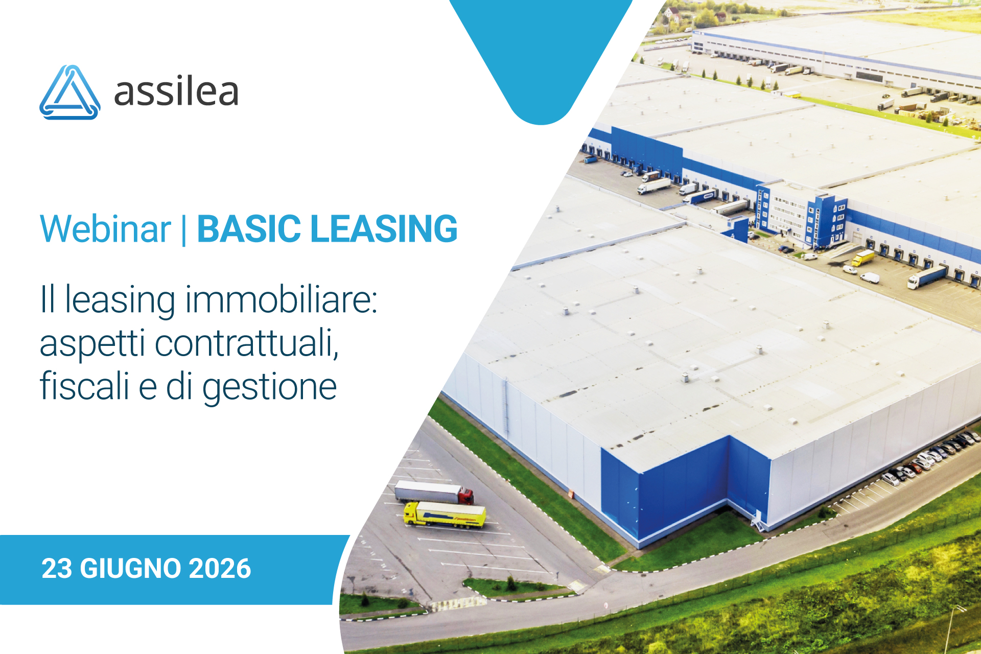 Leasing immobiliare: corso su aspetti operativi e fiscali
